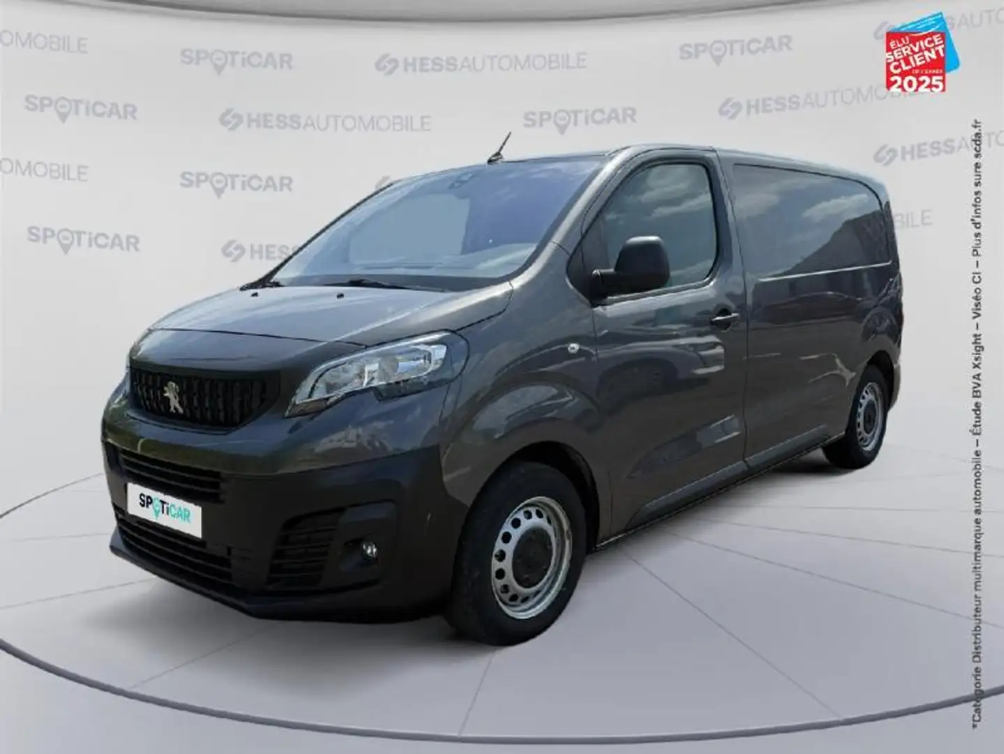 Peugeot Expert Standard 2.0 BlueHDi 180ch S\u0026S Asphalt EAT8 Gris - 1