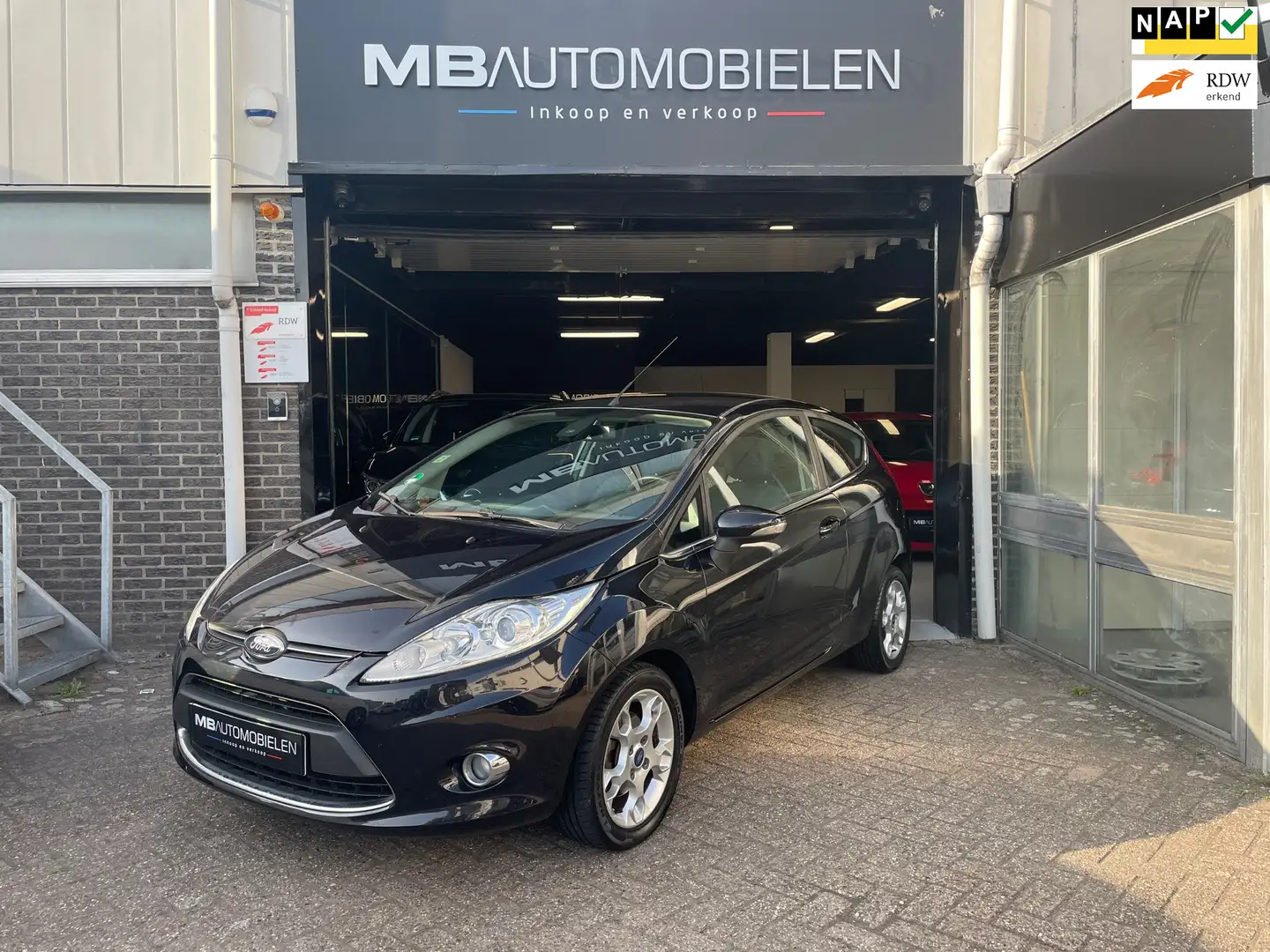Ford Fiesta 1.4 Titanium/3 Deurs/Airco/Apk/Nap/Nette Auto!3e E Noir - 1