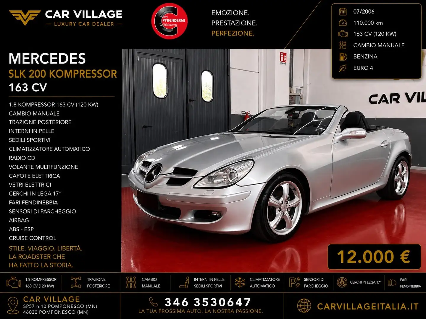 Mercedes-Benz SLK SLK 200 Kompressor cat Silber - 1