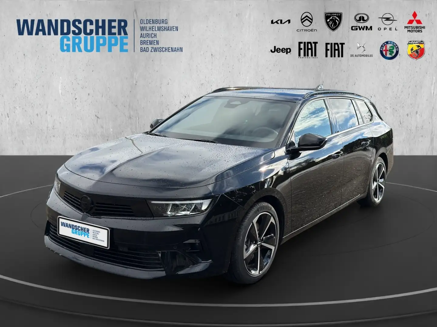 Opel Astra L Sports Tourer 1.2 Turbo GS 360+KeyLess Schwarz - 1