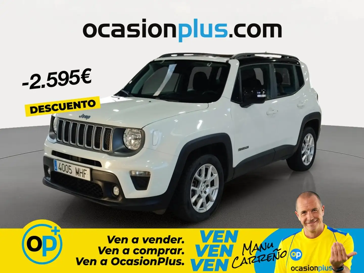 Jeep Renegade Renegade1.3 PHEV Limited 4x4 Aut. 140KW Blanco - 1