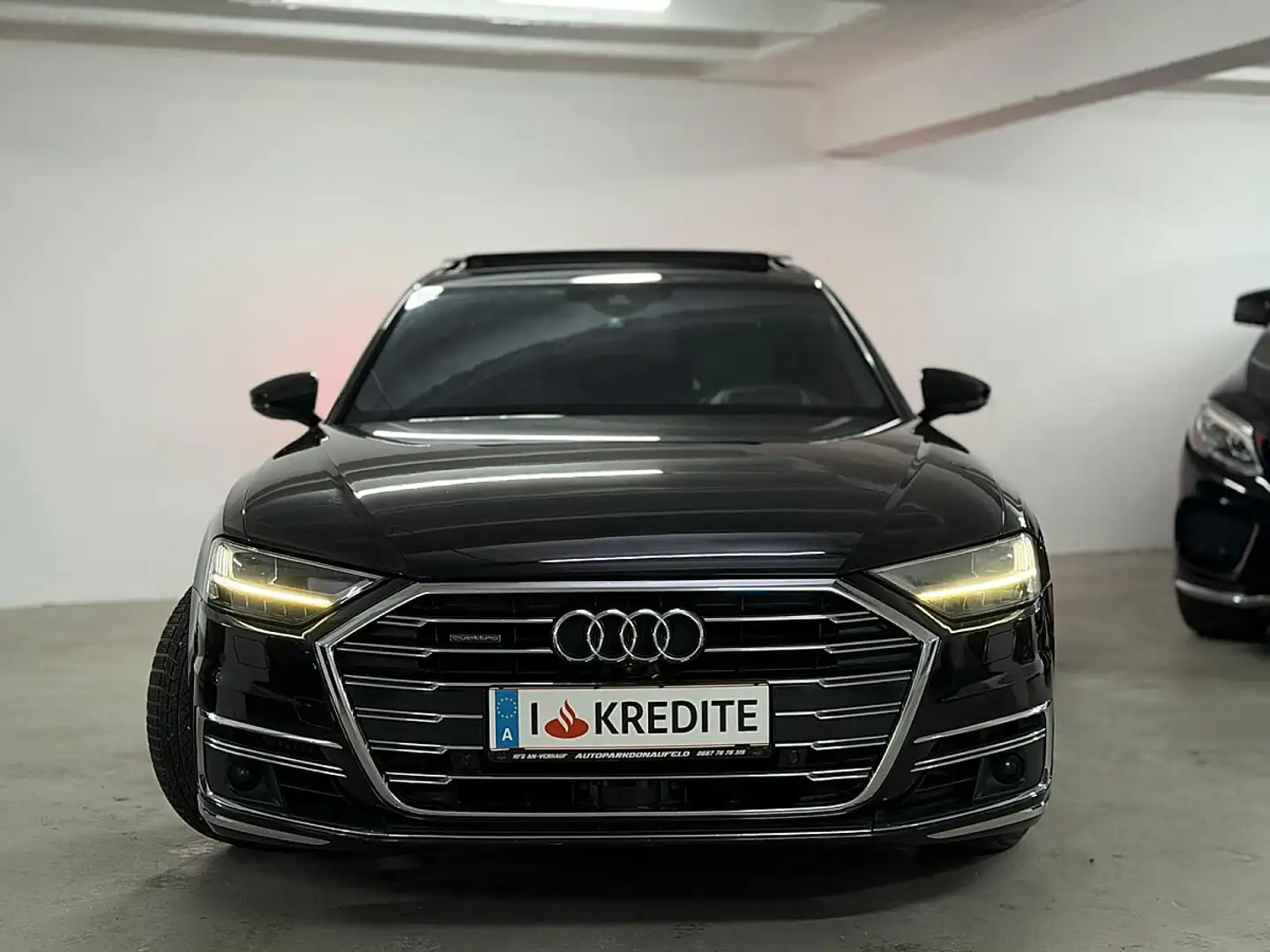 Audi A8 50 TDI quattro Tiptronic*PANO/TV/MASSAGESITZE/3... Schwarz - 2