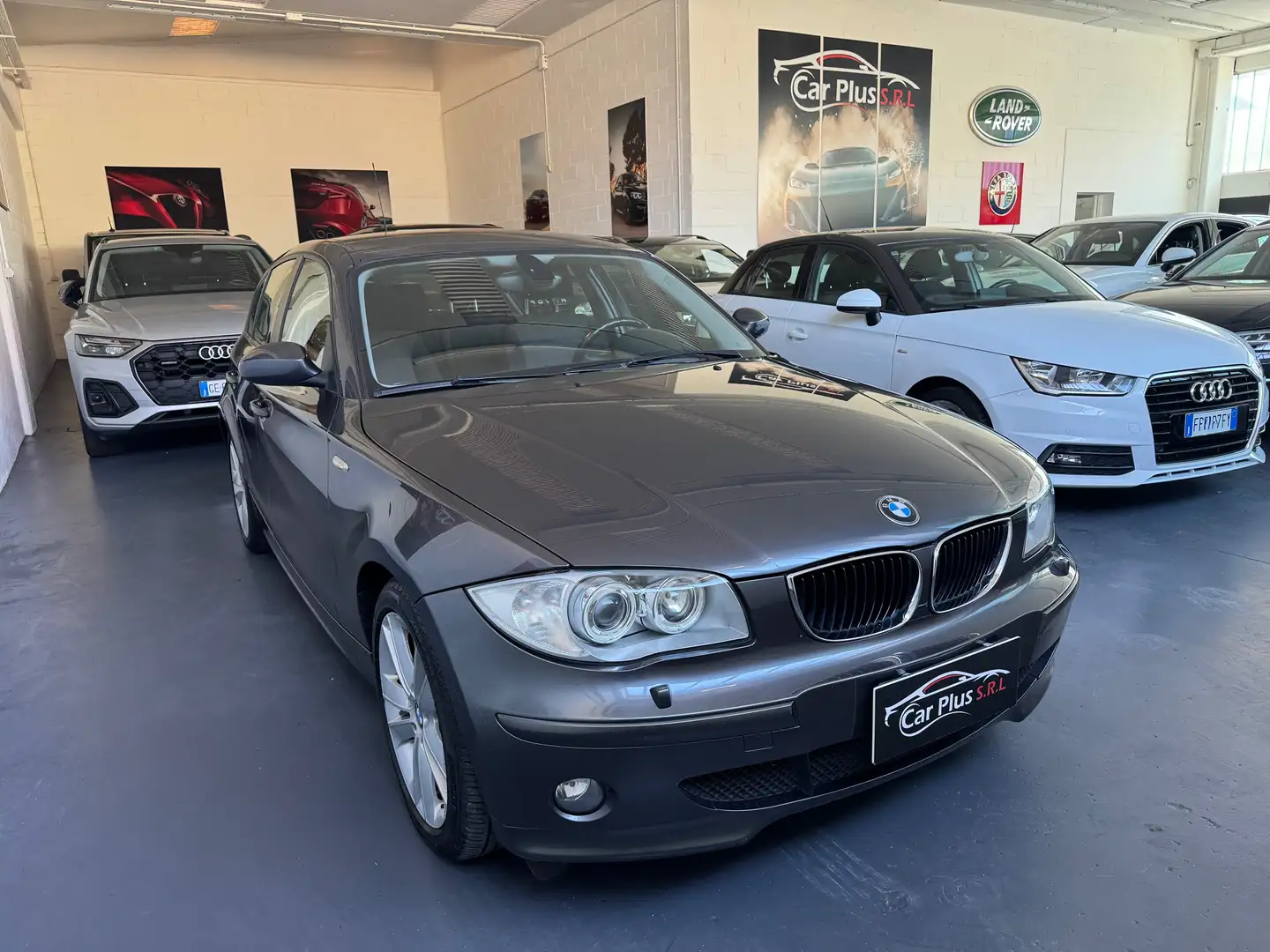 BMW 120 Serie 1 E87  120d Futura Grigio - 1