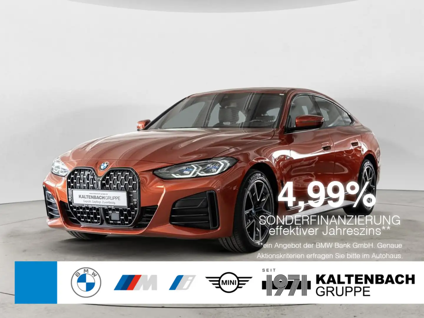 BMW 420 Gran Coupe M-Sportpaket LASER LED NAVI Orange - 1