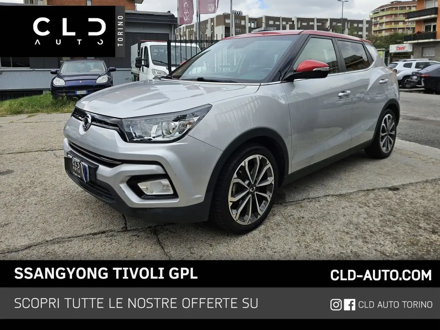 SsangYong Tivoli 1.6 GPL I Lov It Grau - 1