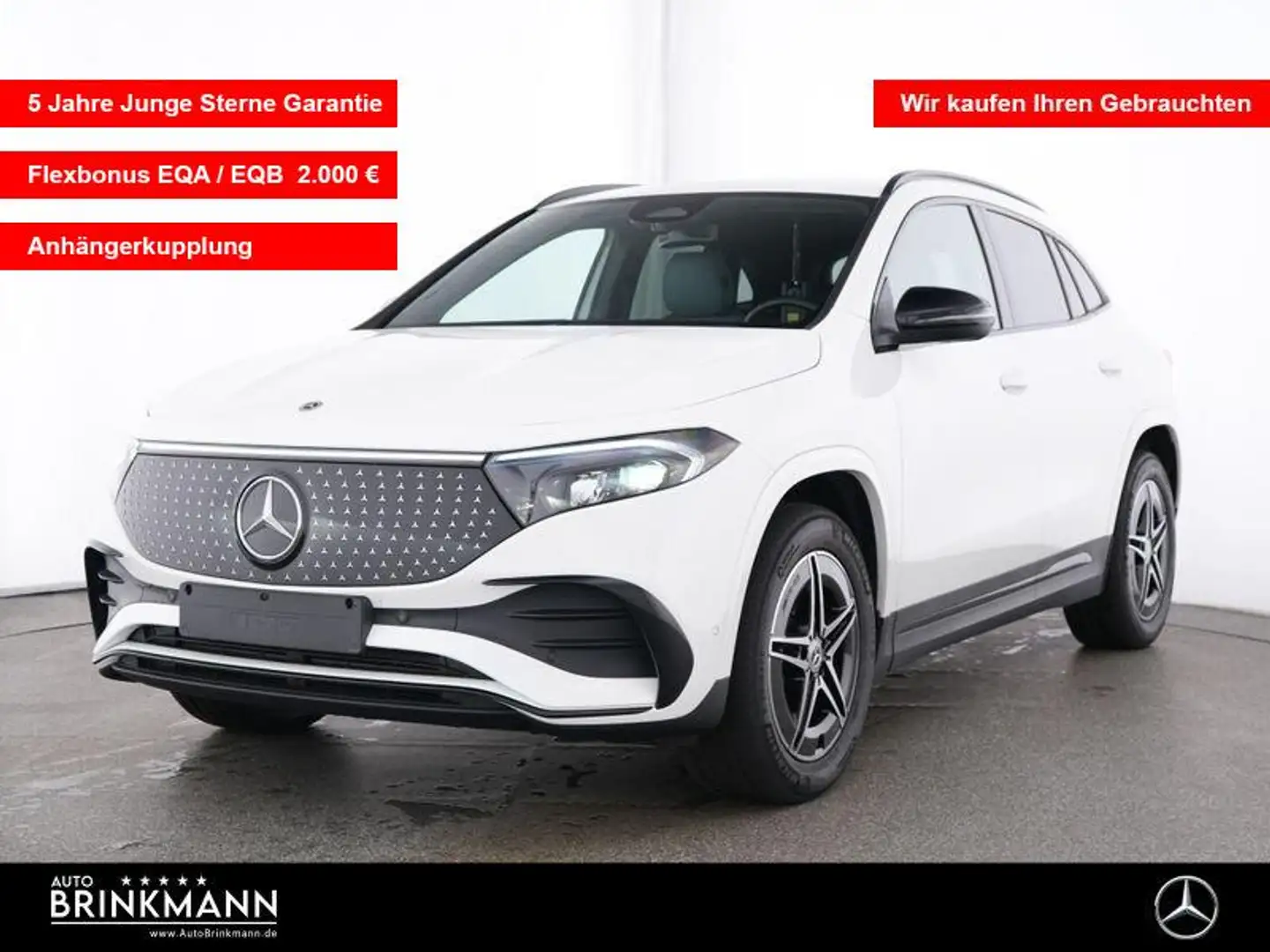 Mercedes-Benz EQA 350 EQA 350 4M AMG-Line/ AHK/NIGHT/Kam./LED/Wi-Paket Weiß - 1