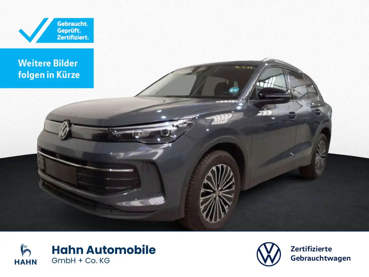 Volkswagen Tiguan 2.0TDI DSG Goal 360° AHK LED+ PDC SHZ Nav Grau - 1