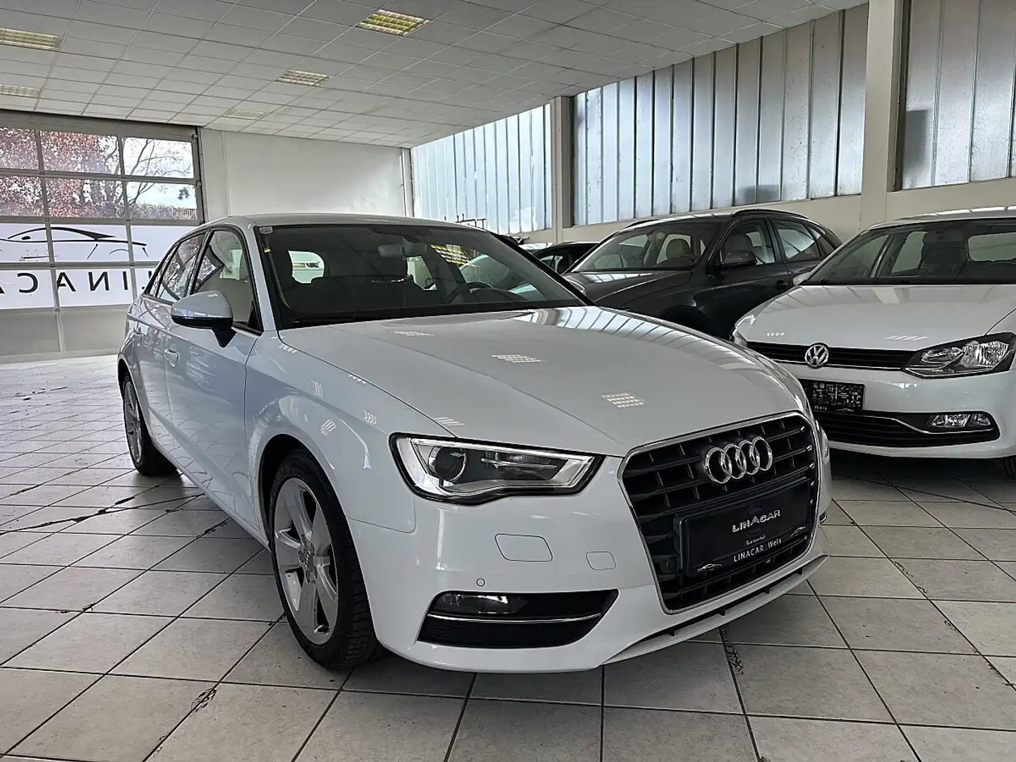 Audi A3 Ambiente 1,6 TDI Weiß - 1