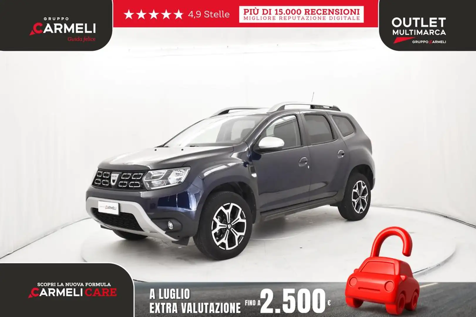 Dacia Duster 1.0 tce Prestige Eco-g  4x2 100cv Blu/Azzurro - 1