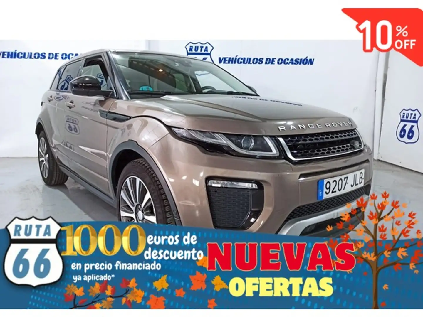 Land Rover Range Rover Evoque 2.0TD4 HSE 4WD Aut. 150 Beżowy - 1