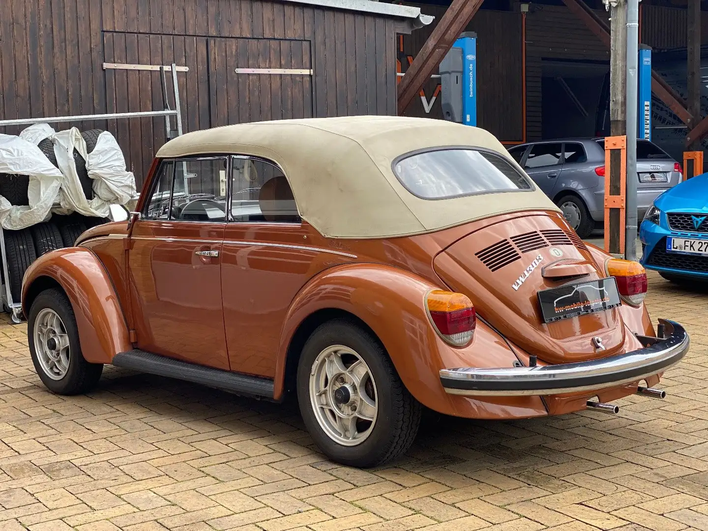 Volkswagen Käfer 1303 LS Cabrio - ORIGINAL West Germany Osnabrück Коричневий - 2