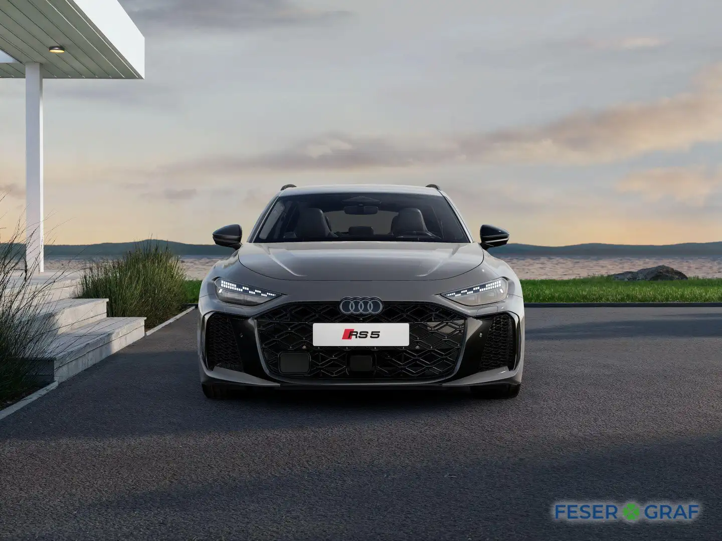 Audi RS5 Avant Tech pro*B&O*AHK*ACC*HUD*360*285 km/h Gris - 2