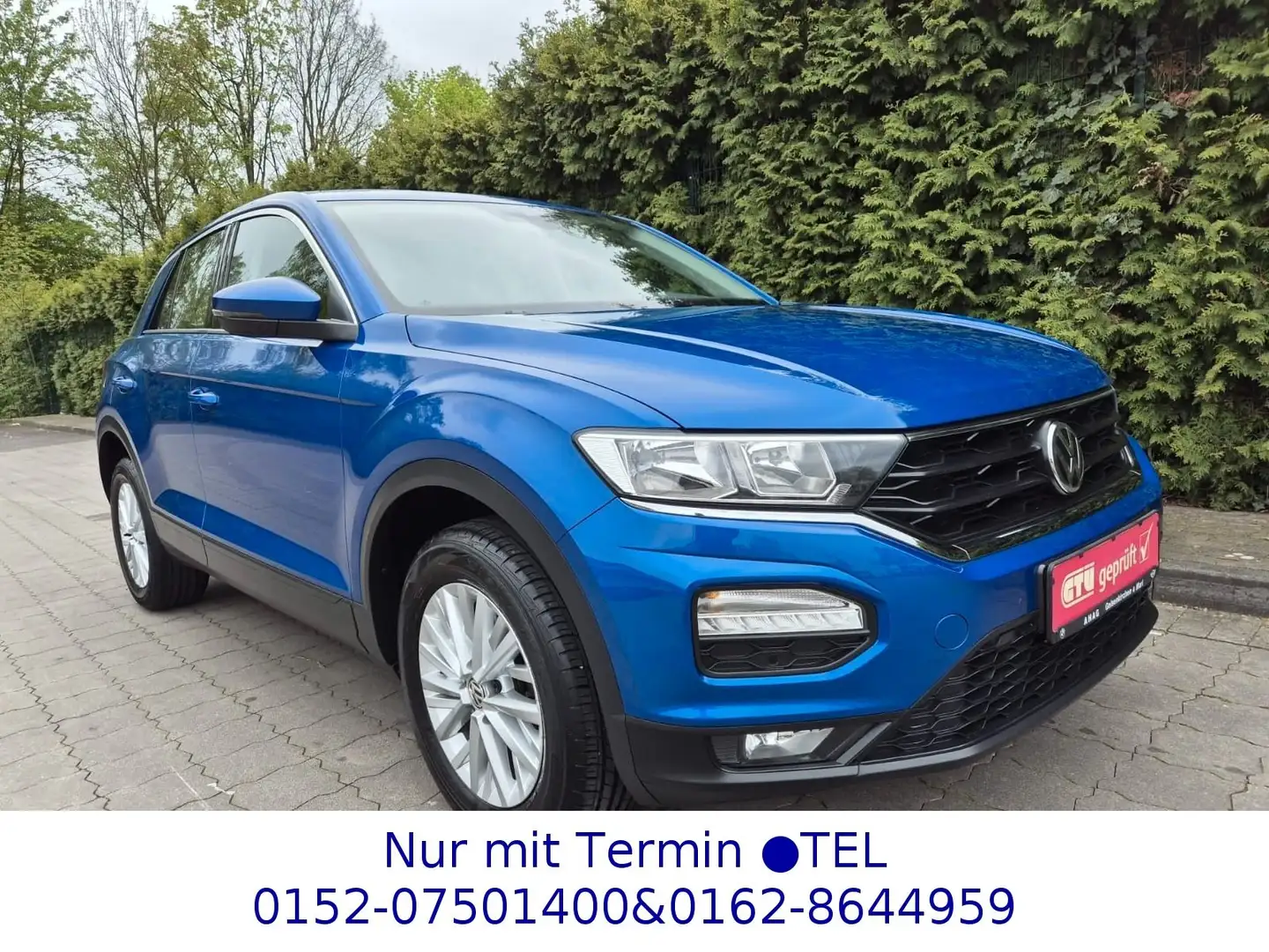 Volkswagen T-Roc *NAVI*BREMSASSIS*sehr gepflegt!AHK* Kék - 1