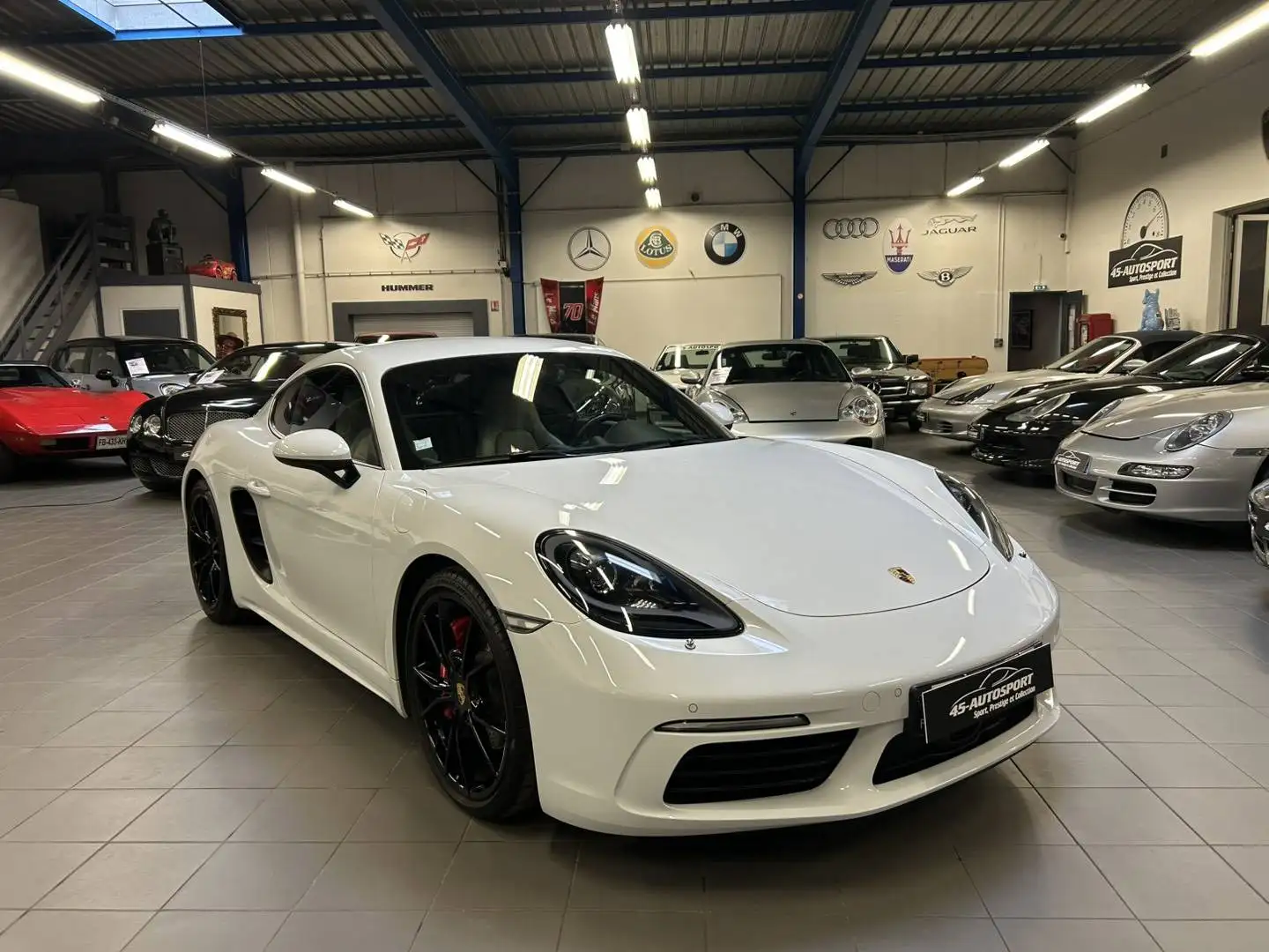 Porsche Cayman 2.5 350 ch S PDK Wit - 1