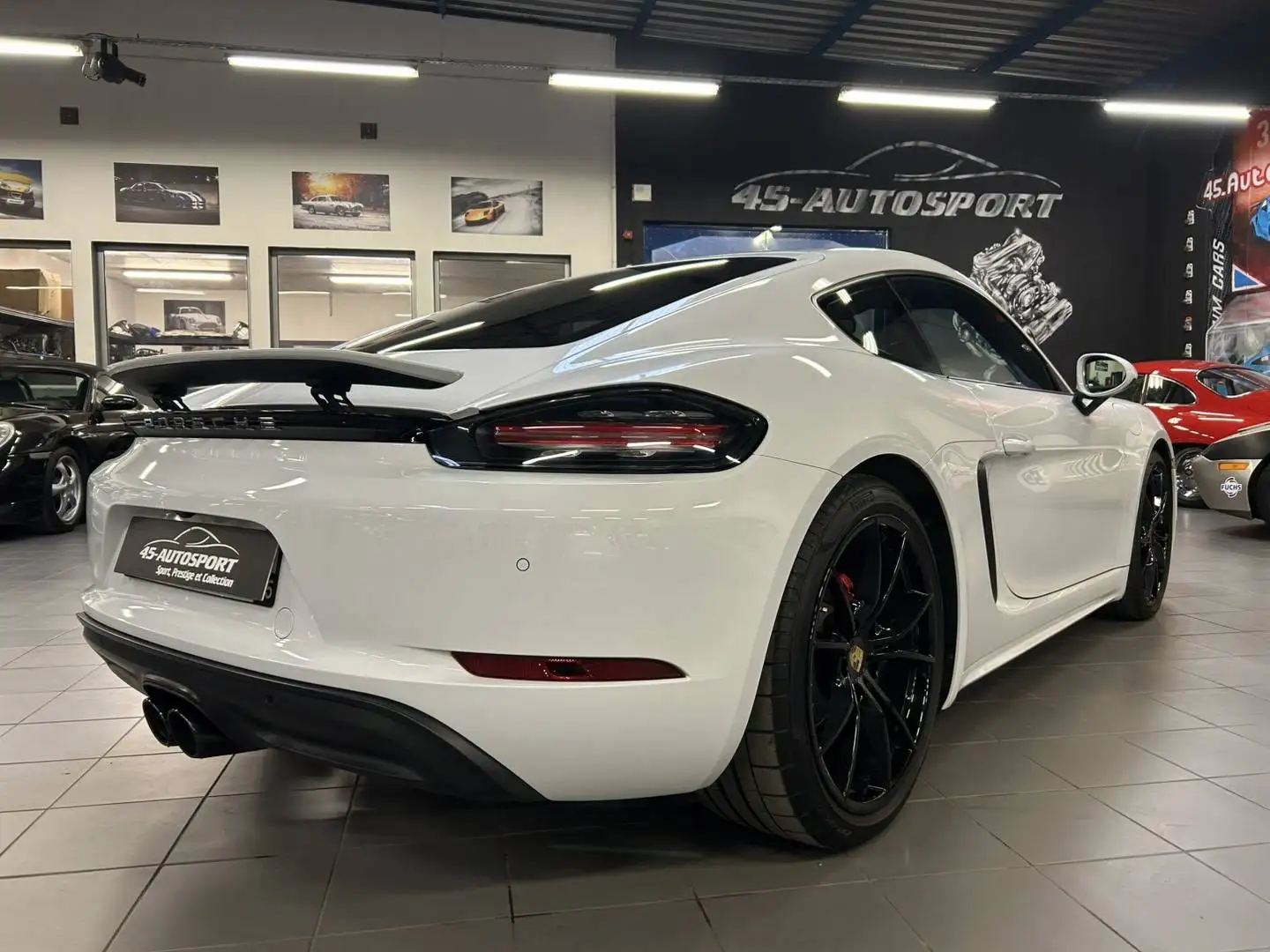 Porsche Cayman 2.5 350 ch S PDK Weiß - 2