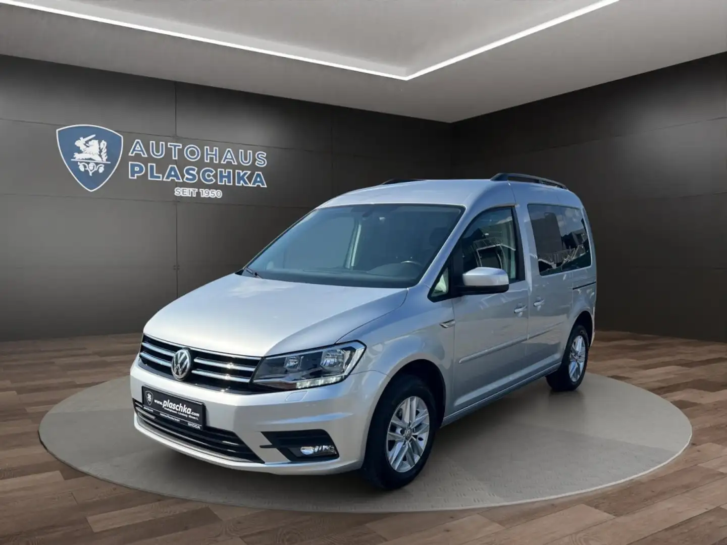 Volkswagen Caddy 2.0 TDI Comfortline NAVI*AHK*2xSCHIEBETÜR Klima Argent - 1