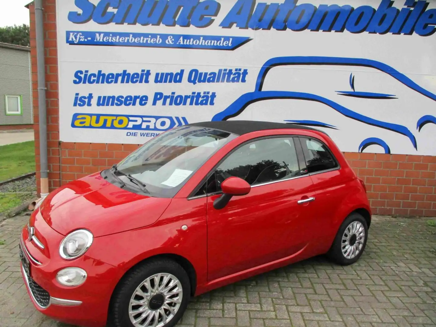 Fiat 500C C 1.2 8V EU6 Lounge Rot - 1
