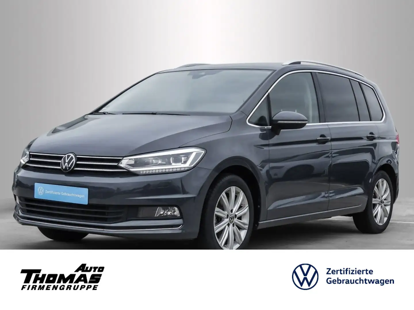 Volkswagen Touran Highline  1.5 TSI DSG IQ.DRIVE+7SITZER Grau - 1