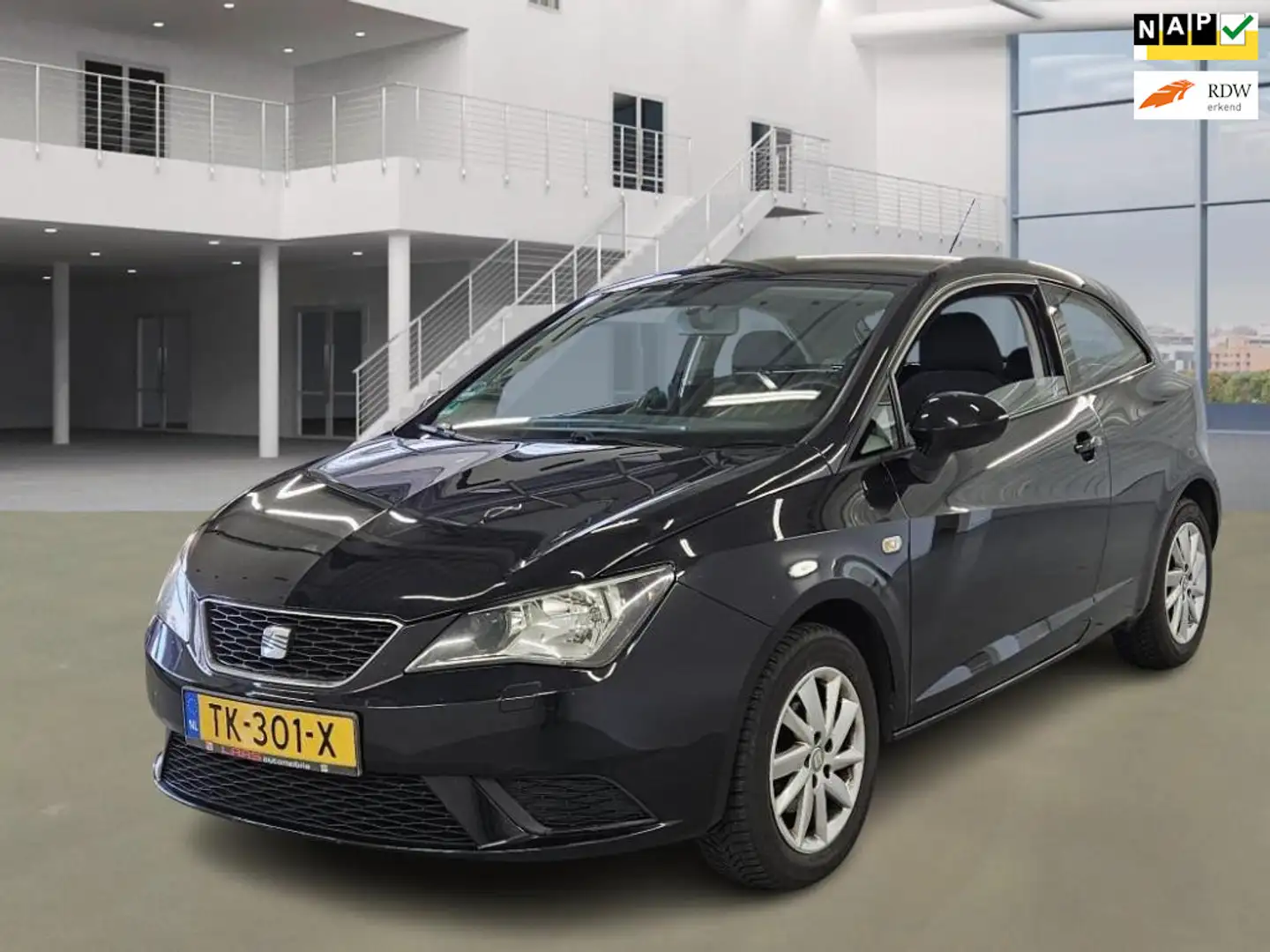 SEAT Ibiza SC 1.2 TDI Style Ecomotive|navi|psensor|stoelverw| Чорний - 1