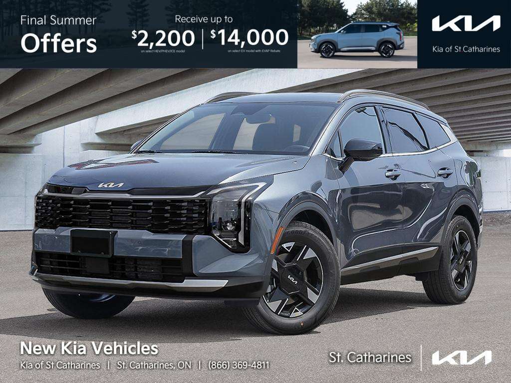 Gray 2026 Kia Sportage SUV / Crossover Front-Wheel Drive 8-Speed Automatic