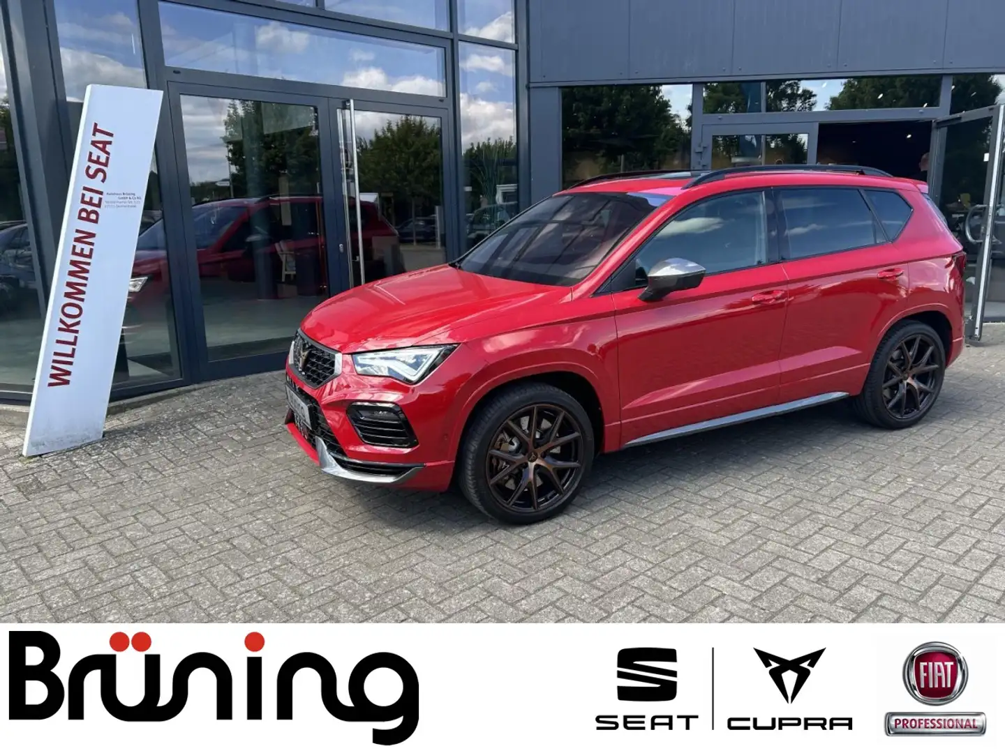 CUPRA Ateca 2.0 TSI 4Drive AHK Navi, Schiebedach Klima Navi Rosso - 1