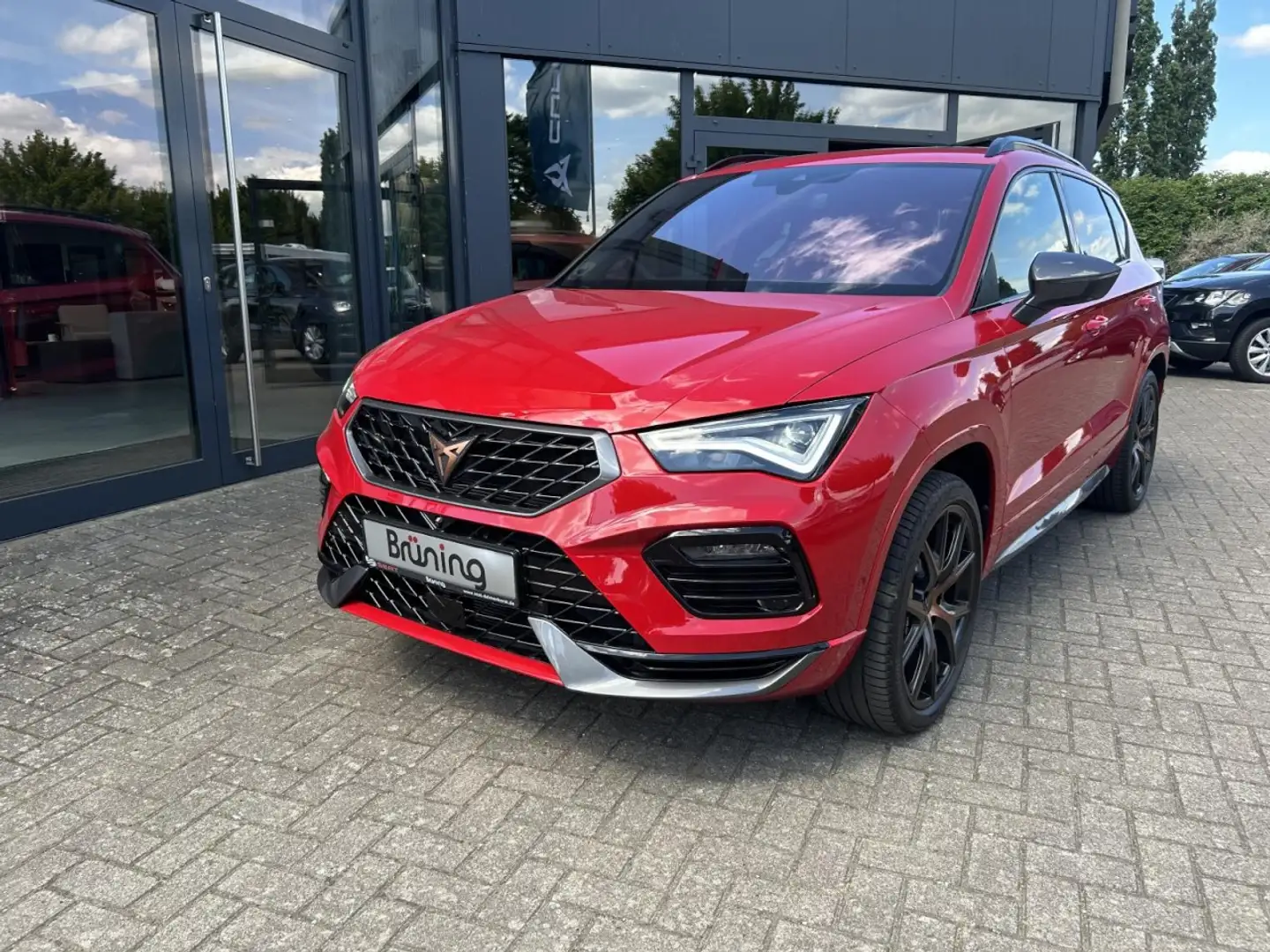 CUPRA Ateca 2.0 TSI 4Drive AHK Navi, Schiebedach Klima Navi Rosso - 2