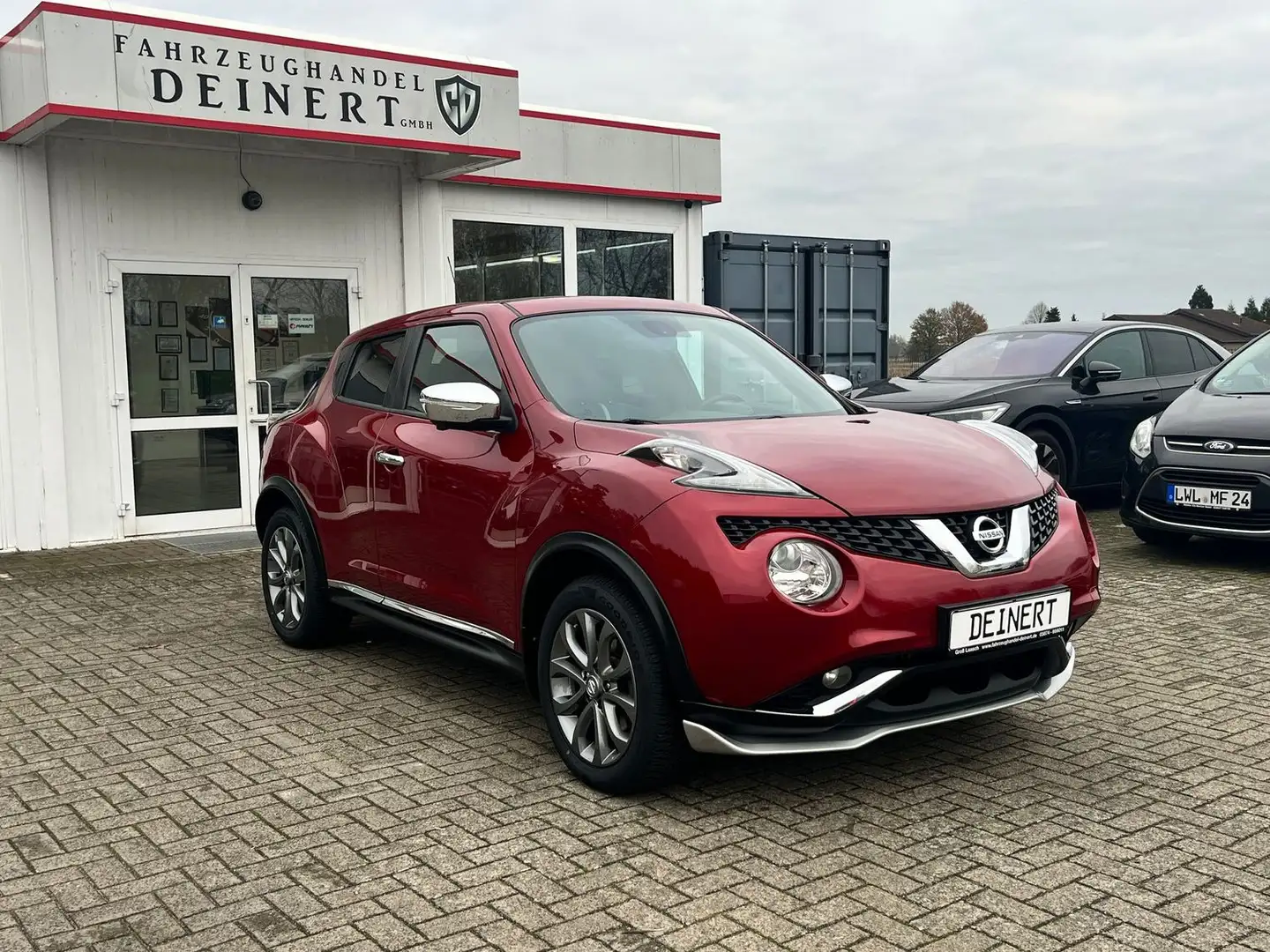 Nissan Juke Tekna 4x4 Automatik 1 Hand Roşu - 1