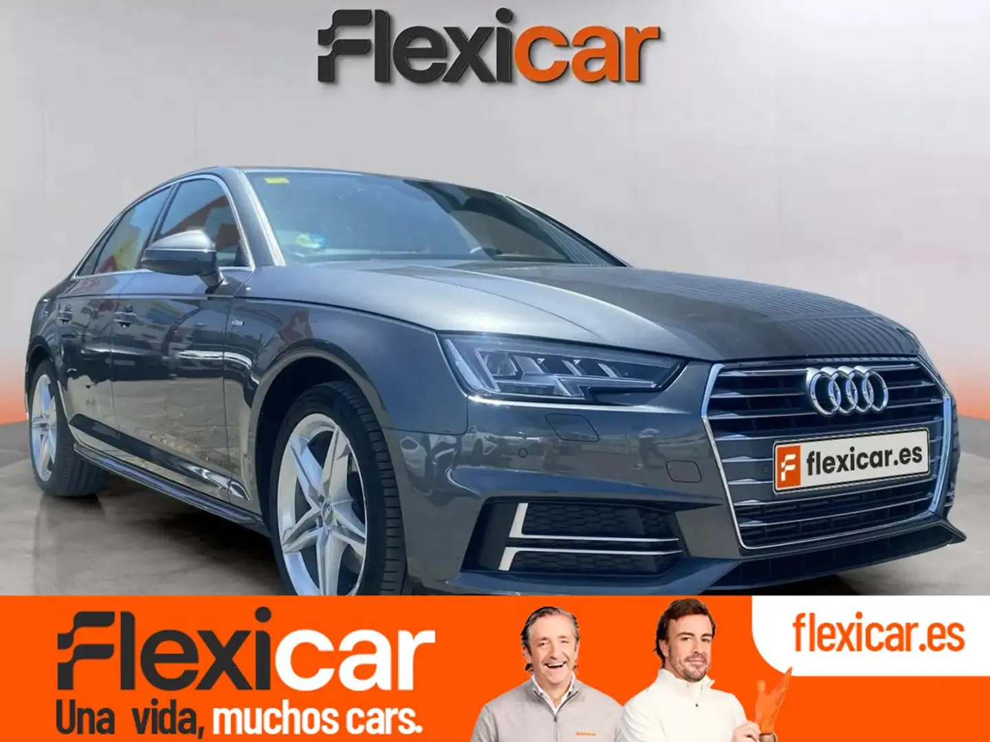 Audi A4 2.0 TFSI S line edition S tronic 140kW Gris - 1