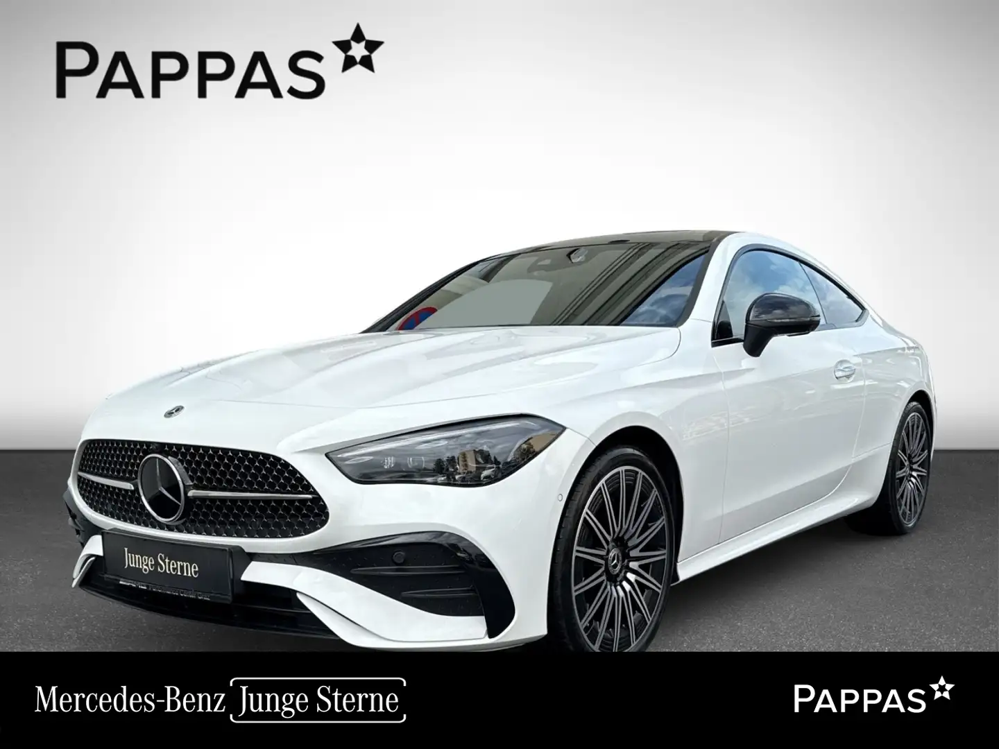 Mercedes-Benz CLE 220 d Coupé Totw LED PTS Sitzklima Pano HUD Blanco - 1