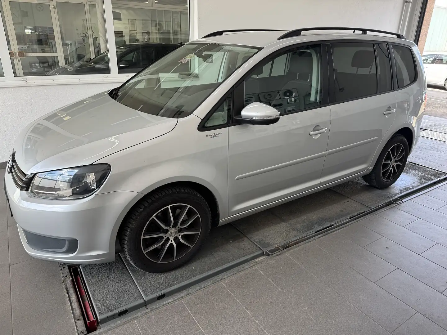 Volkswagen Touran 1.4 TSI Comfortline 7-Sitzer*AHK*Climatroni Zilver - 2