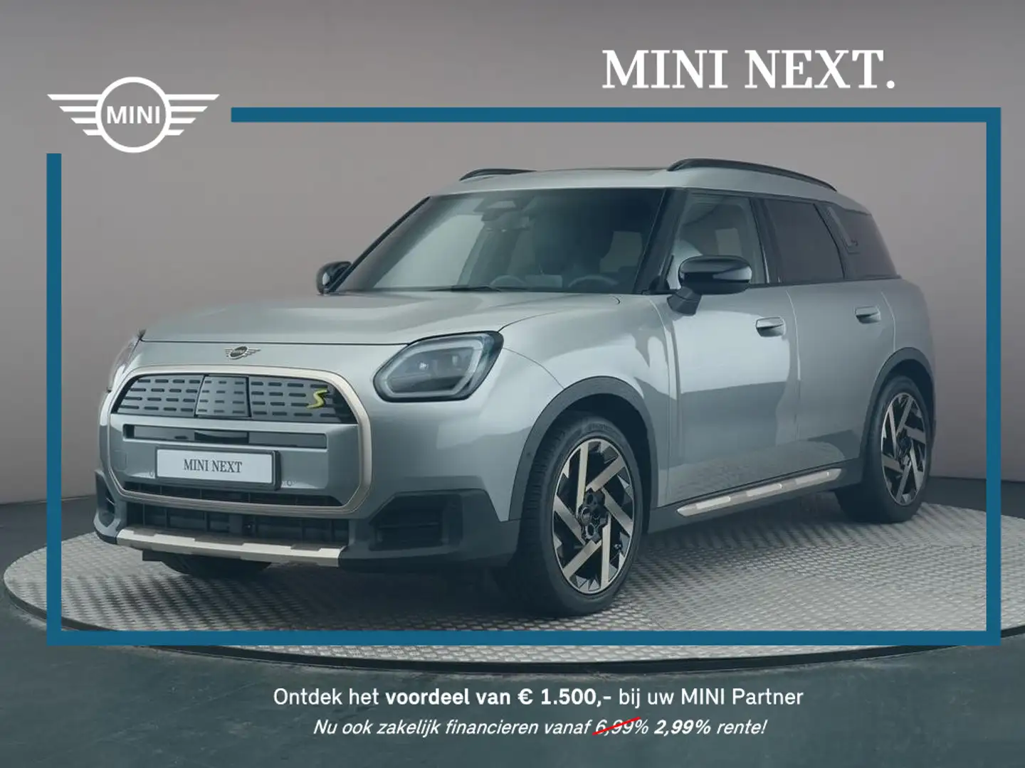 MINI Countryman SE All4 Favoured M Gris - 1