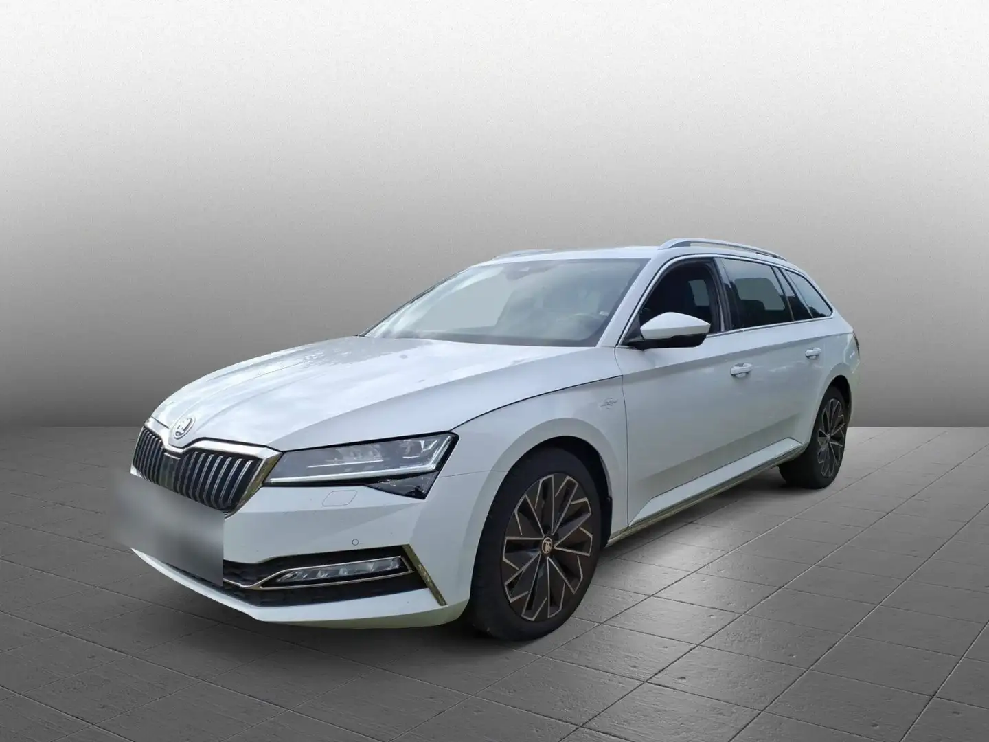 Skoda Superb Combi L&K 2.0 TDI DSG AHK ACC DCC LED Blanc - 1