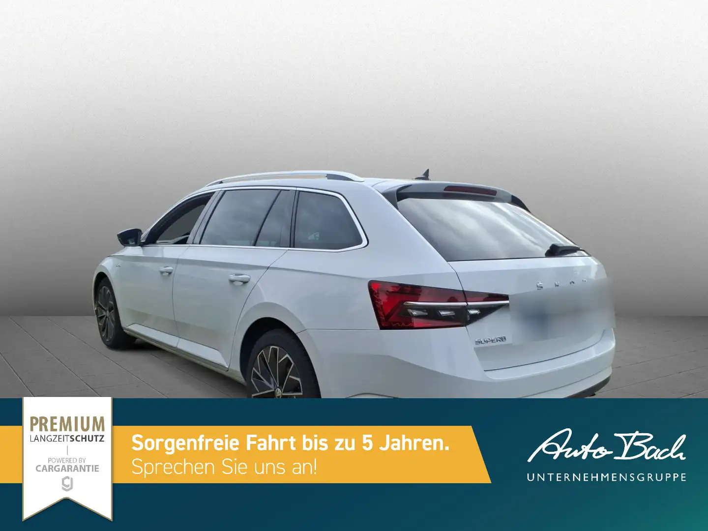 Skoda Superb Combi L&K 2.0 TDI DSG AHK ACC DCC LED Blanc - 2