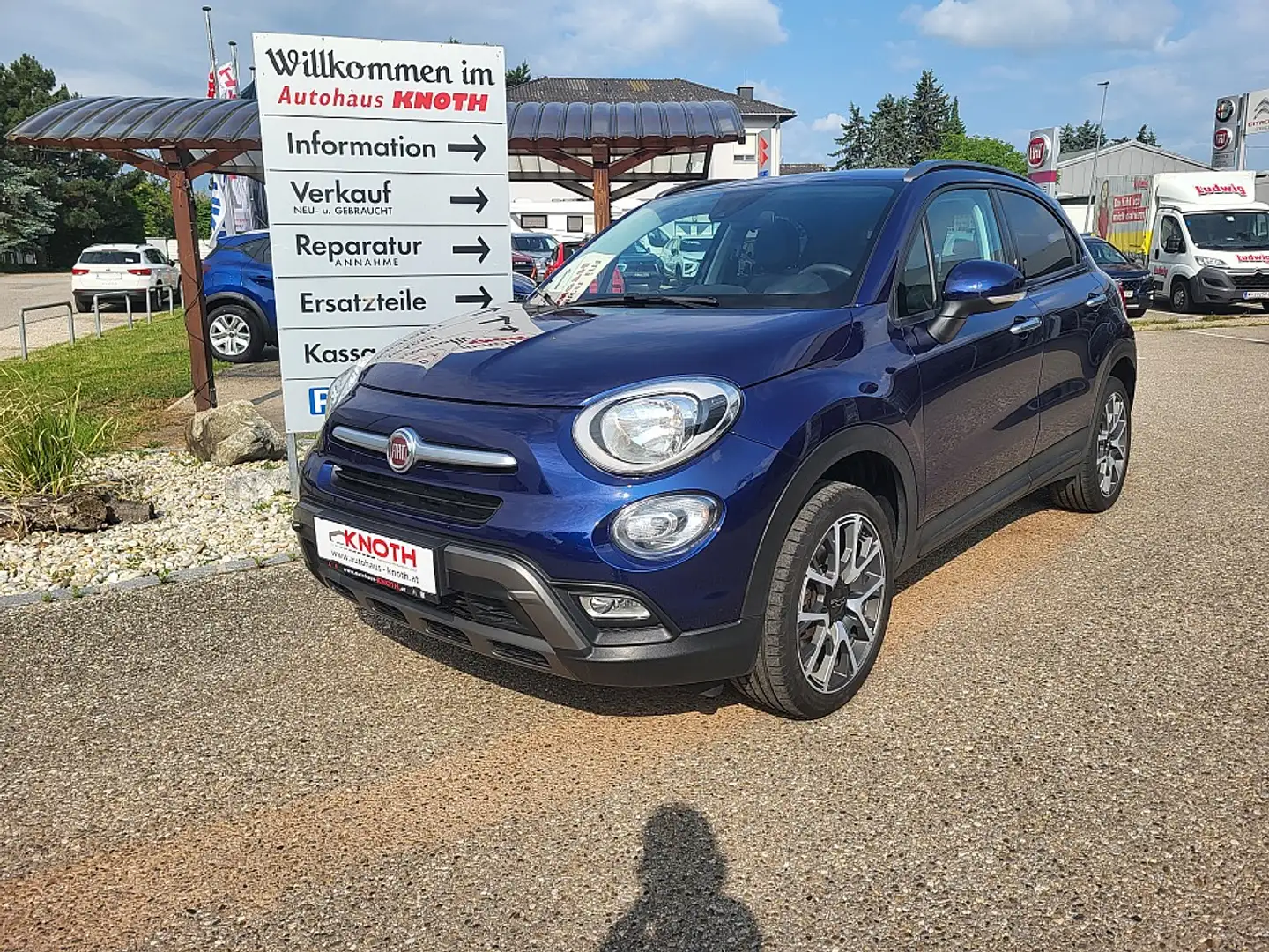 Fiat 500X 1,6 E-torQ 110 Cross Look Blau - 1