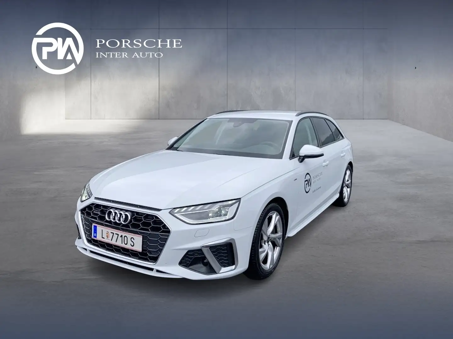 Audi A4 40 TDI quattro S line Weiß - 1