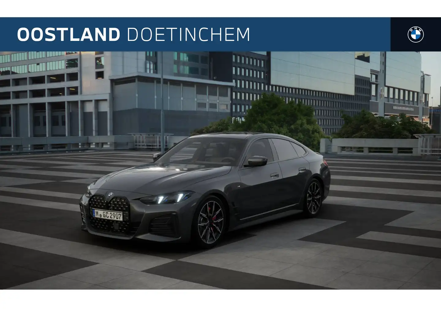 BMW 420 4 Serie Gran Coupé 420i M Sport Automaat / Schuif- Grijs - 1