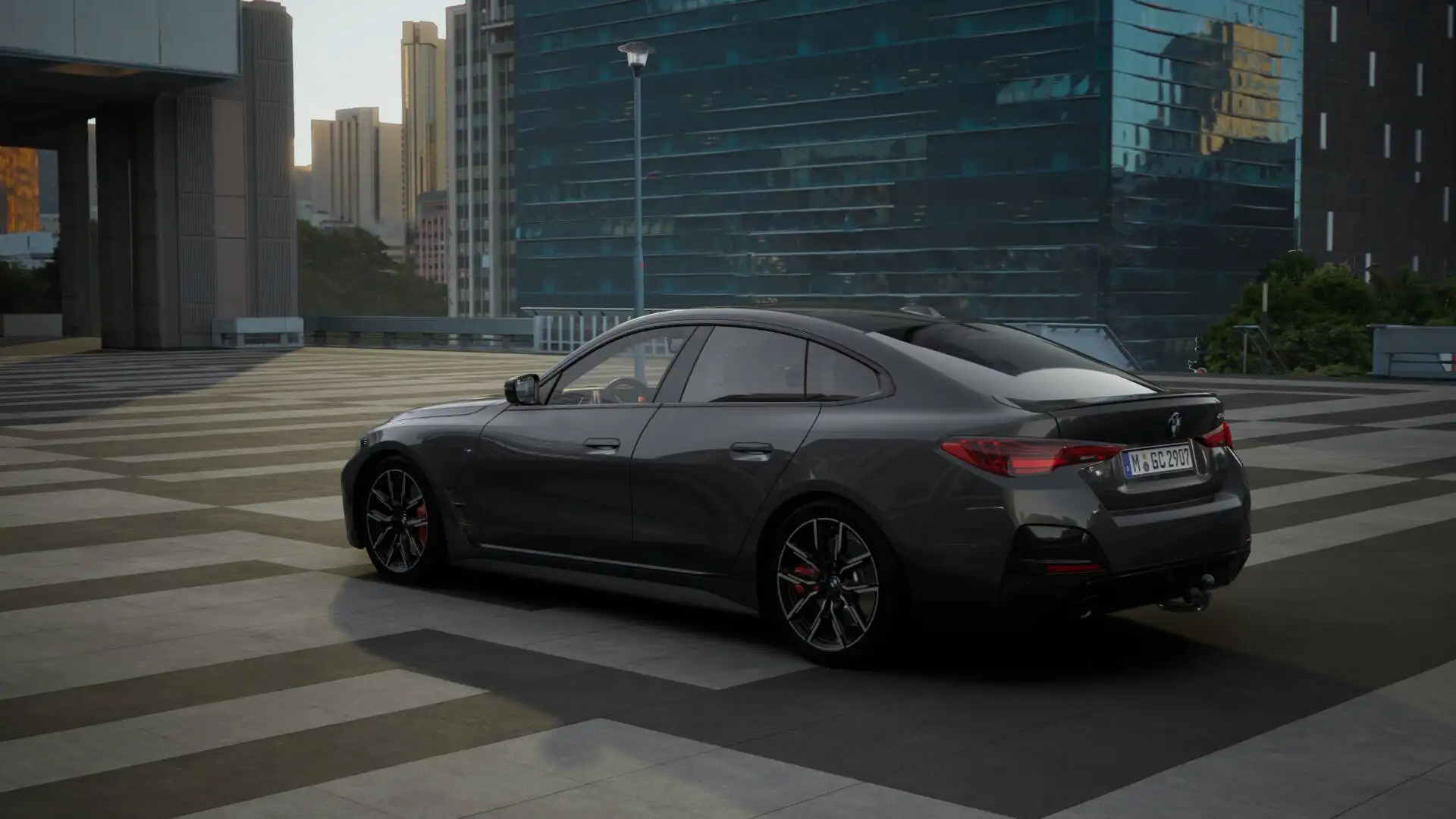 BMW 420 4 Serie Gran Coupé 420i M Sport Automaat / Schuif- Grijs - 2