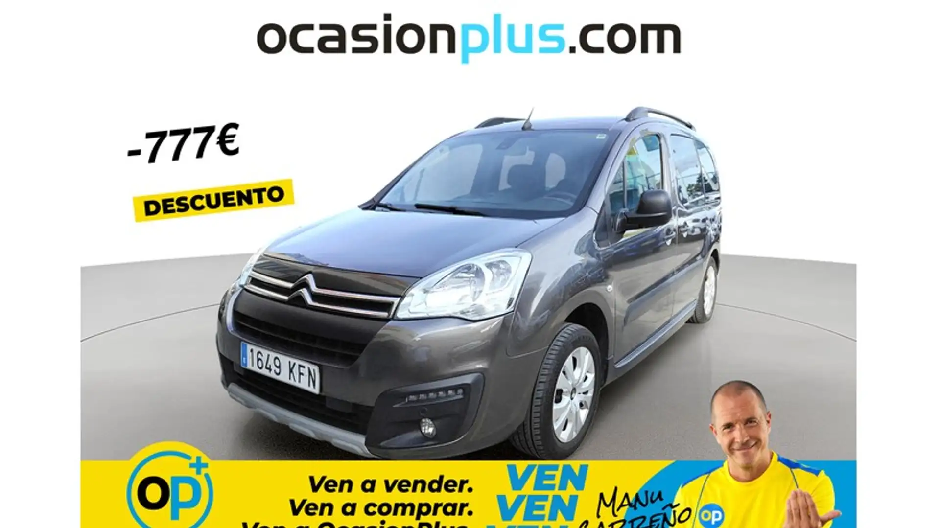 Citroen Berlingo B. Multispace 1.2 PureTech S&S 20 Anivers Gris - 1