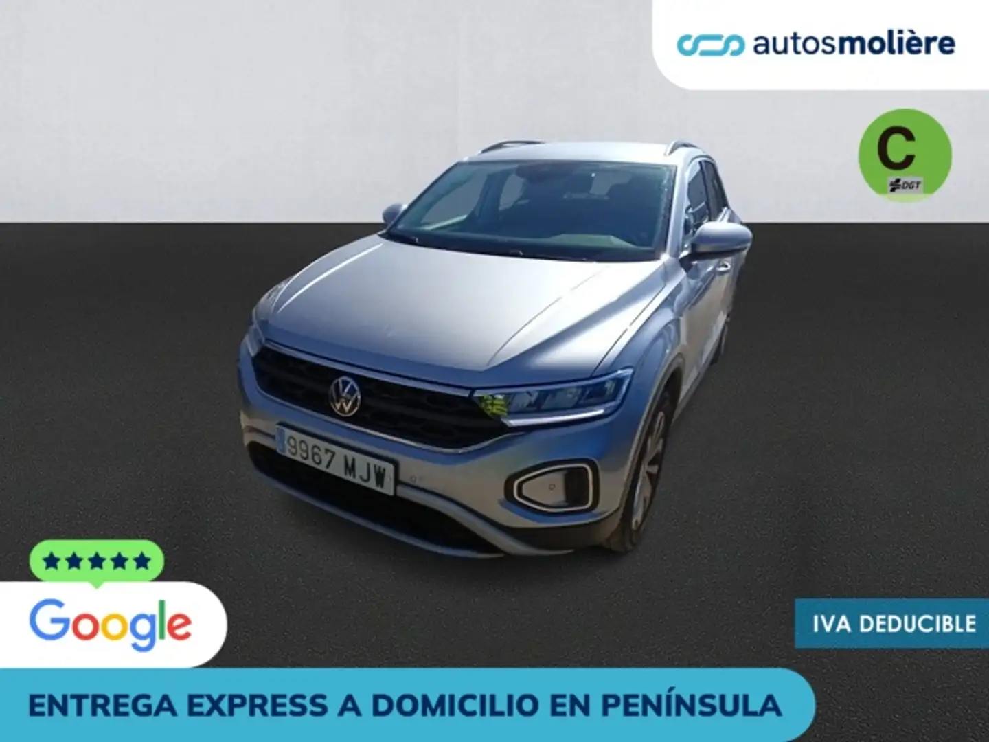 Volkswagen T-Roc 1.0 TSI Life 81kW Plateado - 1