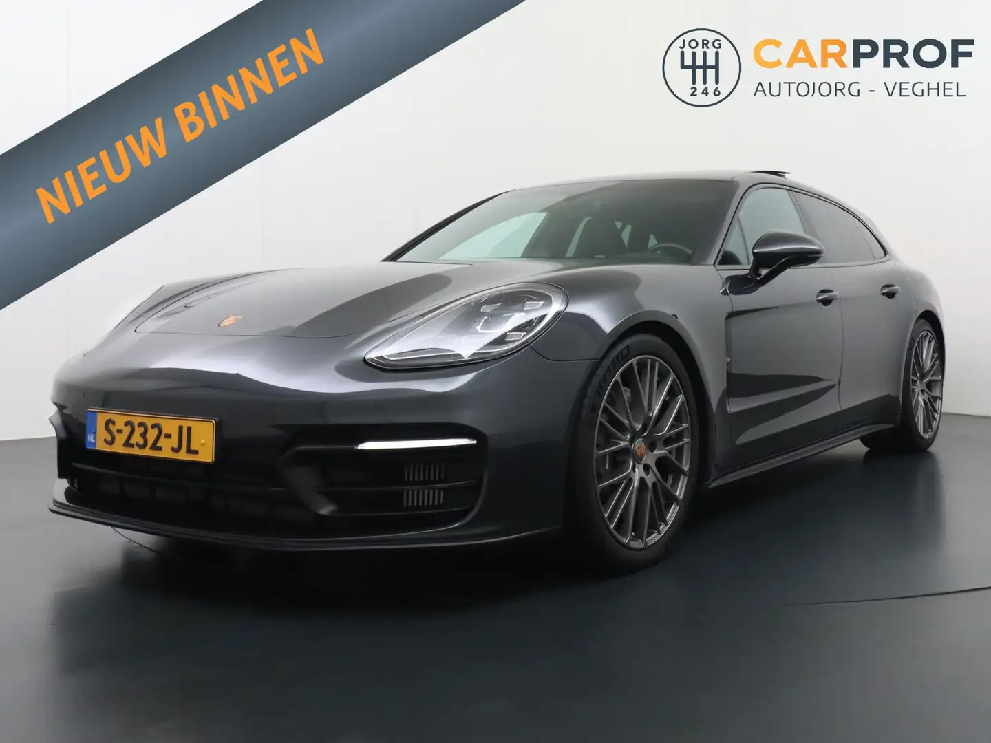 Porsche Panamera Sport Turismo 2.9 4 E-Hybrid Platinum Edition Mass Grijs - 1