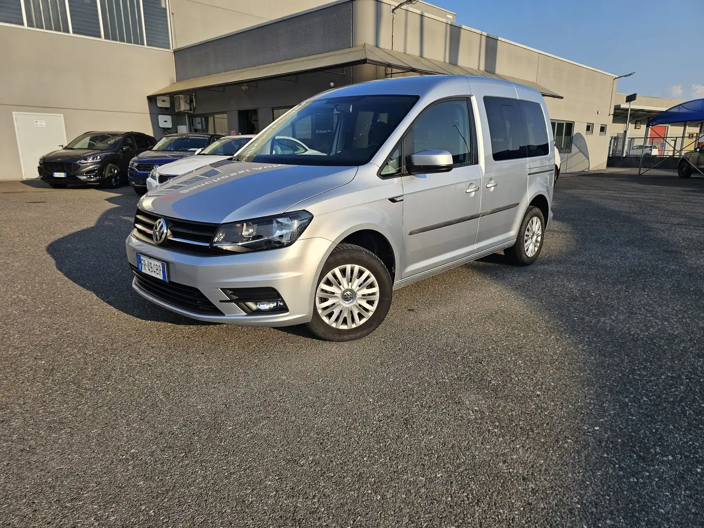 Volkswagen Caddy 2.0 TDI 102 CV Comfortline Gris - 1
