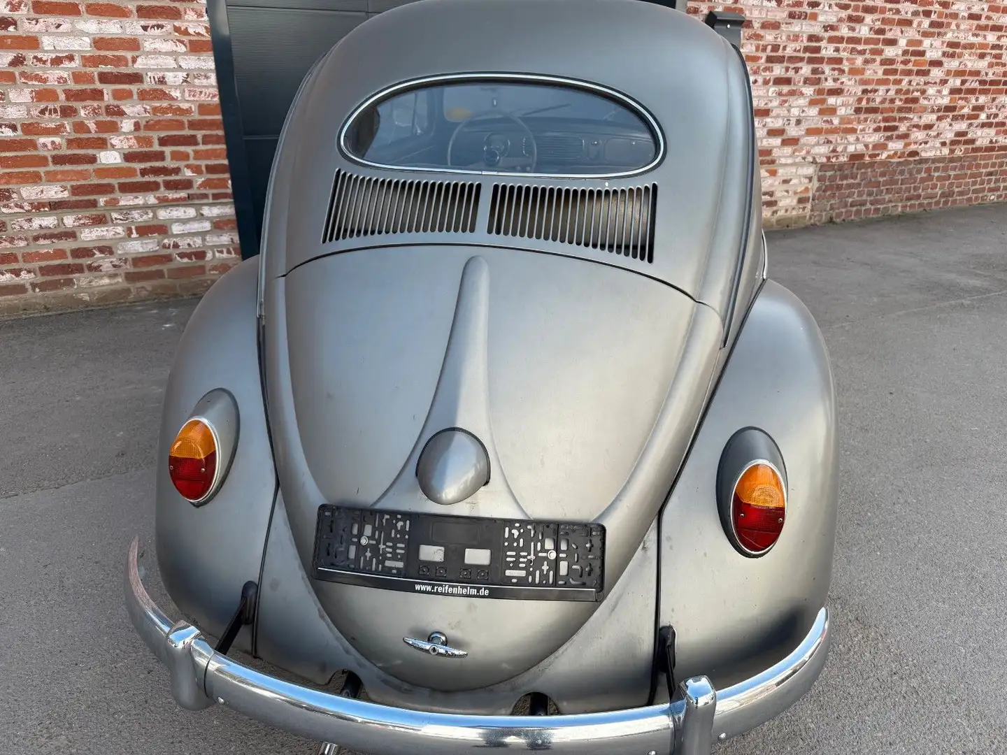 Volkswagen Käfer Oval Käfer Pappbrief  Tüv+H Neu 53tkm Ovali Silber - 2