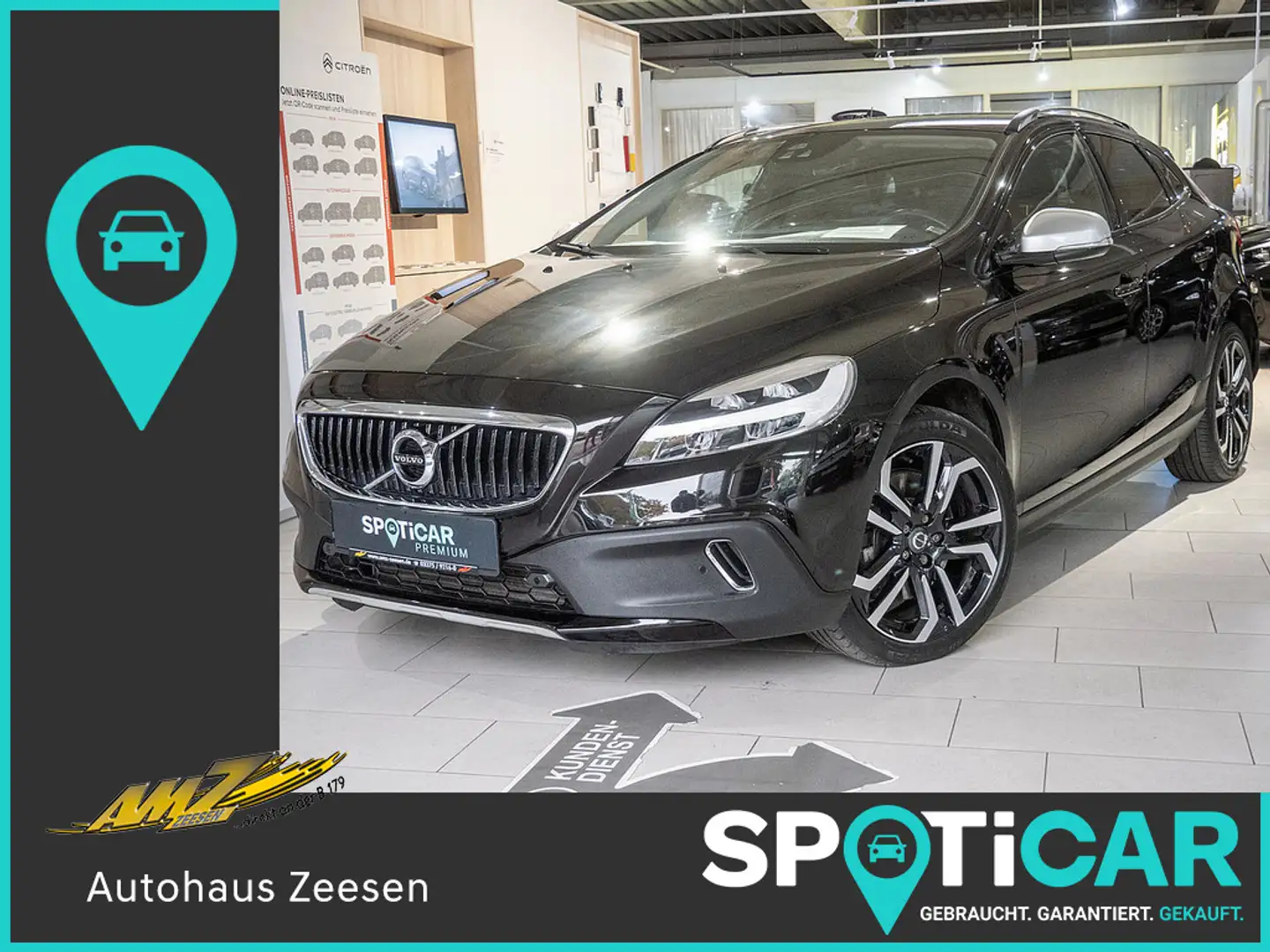 Volvo V40 Cross Country T4 Pro AWD NAVI LED PANO Noir - 1