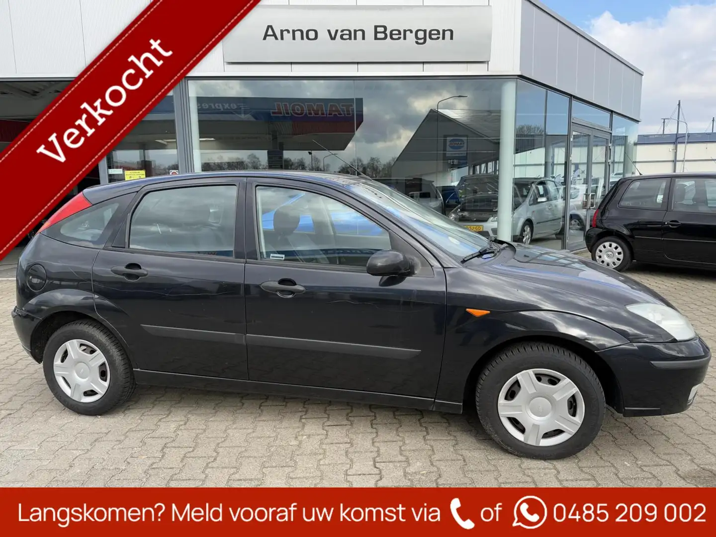 Ford Focus 1.6-16V Futura, AUTOMAAT, lederen stoelen, navigat Negro - 1