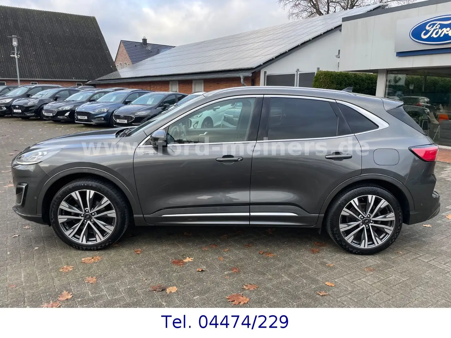 Ford Kuga 2.0 EcoBlue AWD Aut. Vignale *Pano+ACC++* Gris - 2