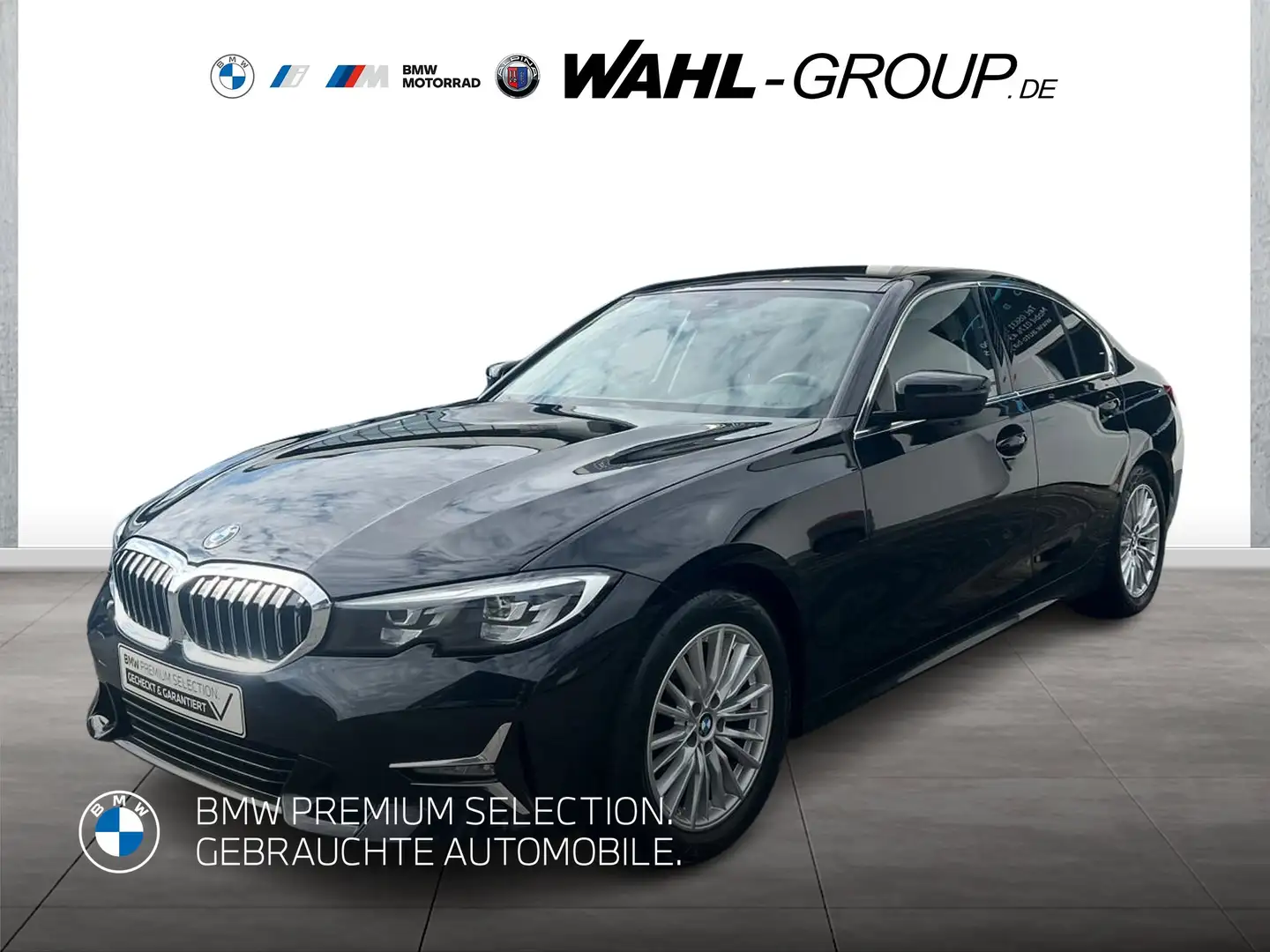 BMW 318 d Luxury Navi LED Sport SHZ PDC ActiveGuard+ Negro - 1