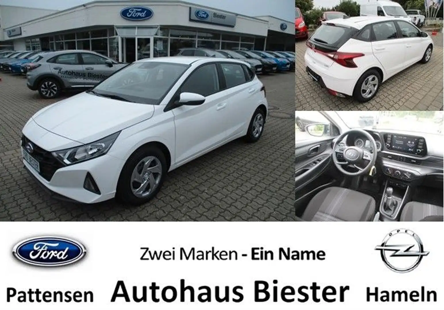 Hyundai i20 PDC + Kamera          PA Blanco - 1