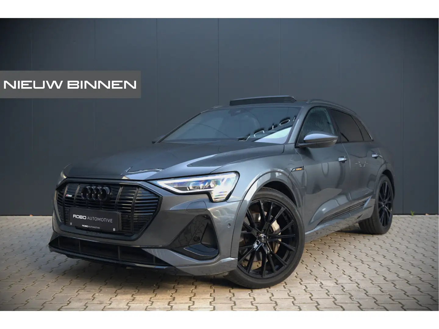 Audi e-tron 50 quattro S edition 71 kWh | S Line | Black Editi Gris - 1