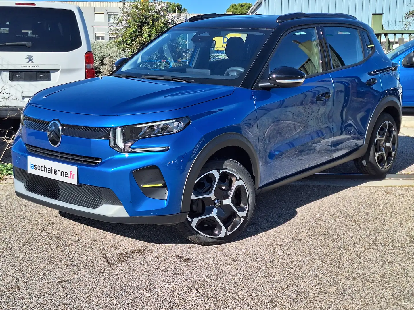 Citroen C3 Turbo 100 ch BVM6 Plus Blu/Azzurro - 2