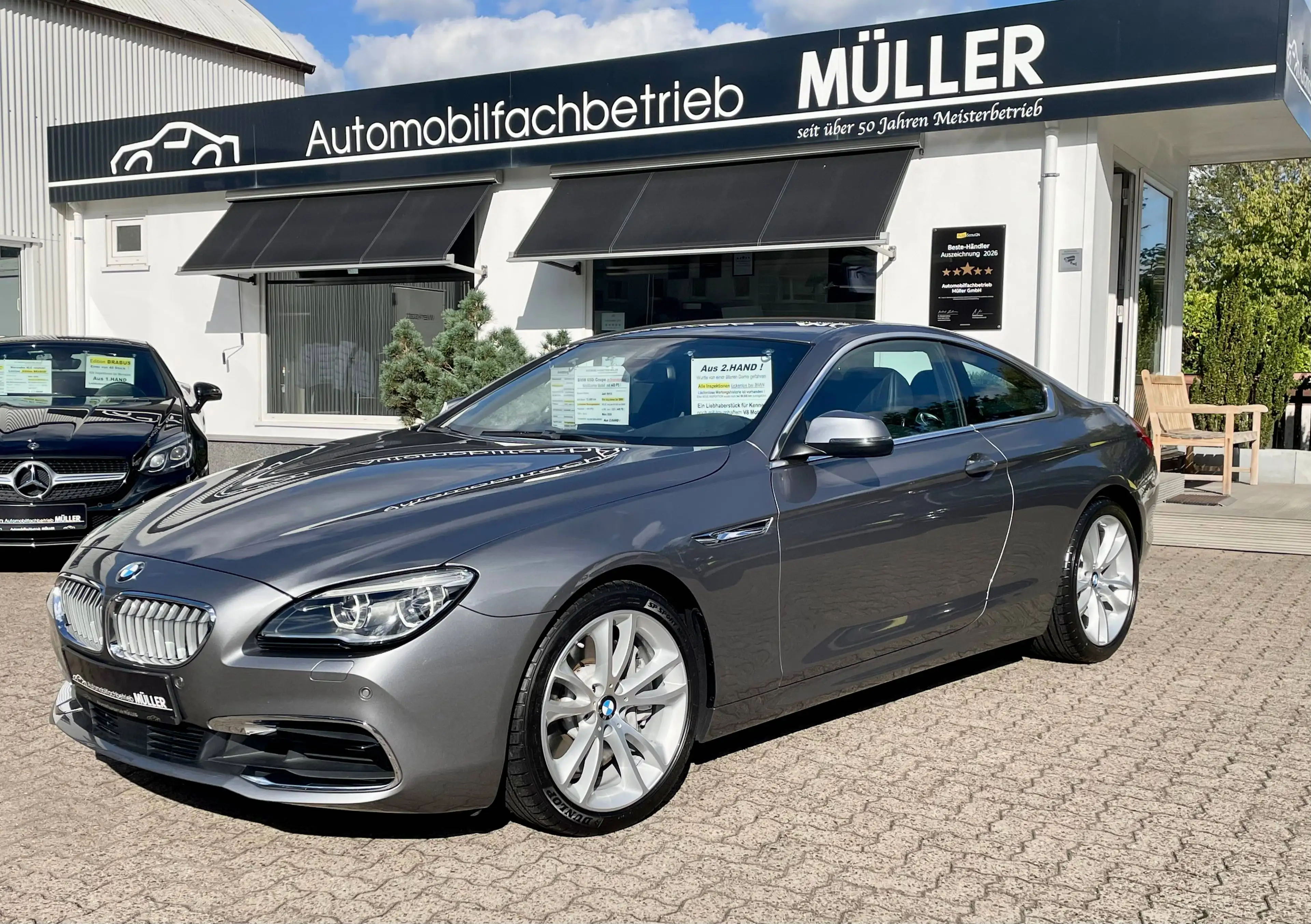 BMW 650 650i Coupe /Deutsches Fzg+2.Hand+Orig.ZUSTAND ! +Alle INSP.bei BMW +lückenlose Historie vorhanden — photo 4